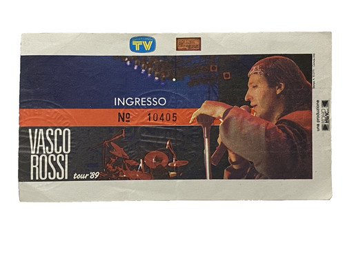 Biglietto ticket vasco rossi - ticket,