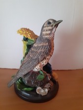 THE COUNTRY BIRD COLLECTION - IL TORDO BOTTACCIO - UCCELLI COLLEZIONE -