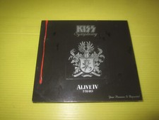 KISS- ALIVE IV 2XCD DIGIPAK-SANCTUARY SANDL 195 NM/NM BOOKLET,POSTER, 2003 UK