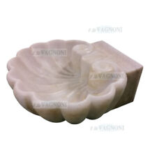 Acquasantiera Conchiglia  in marmo gr cm 30 lavandino bagno arte sacra chiesa