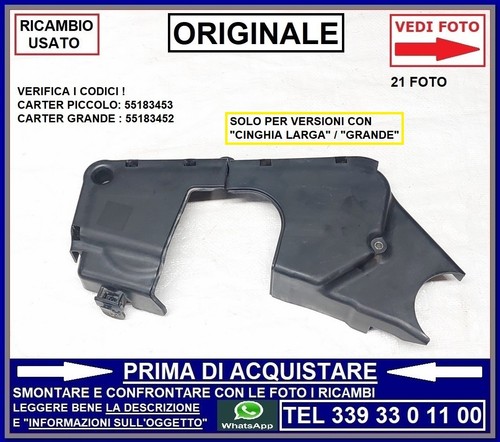 Copertura carter cinghia - copertura,