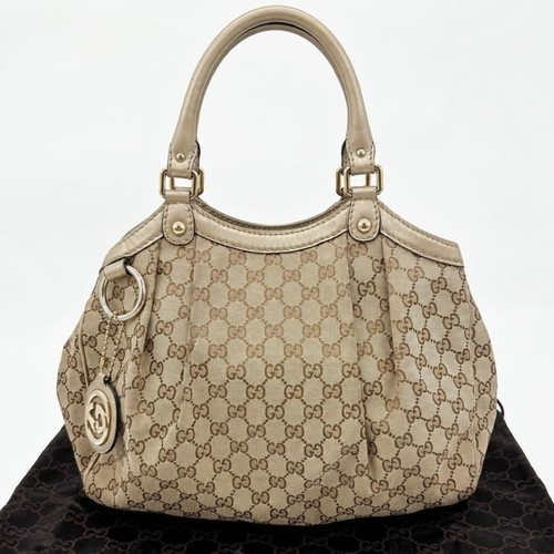 Borsa gucci sukey tela tote - gg,