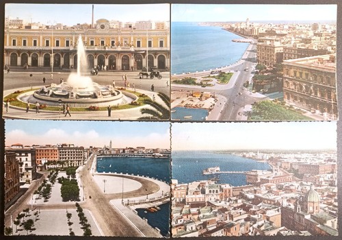 Bari lotto cartoline - bari, di