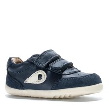 BOBUX Step Up Champ Navy Sneakers in pelle ad asciugatura rapida per neonati e ragazzi
