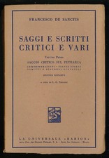 Saggi e scritti critici vari I