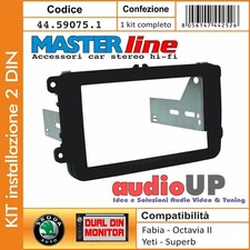 MASCHERINA AUTORADIO KIT 2 DIN