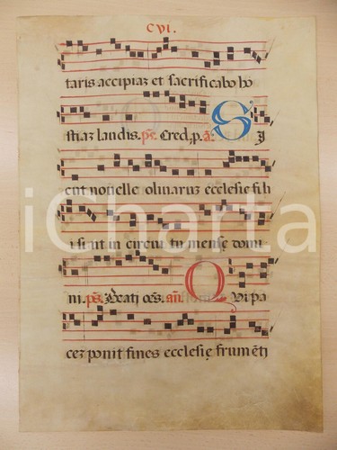 1600 antifonario romano - 1600, ca