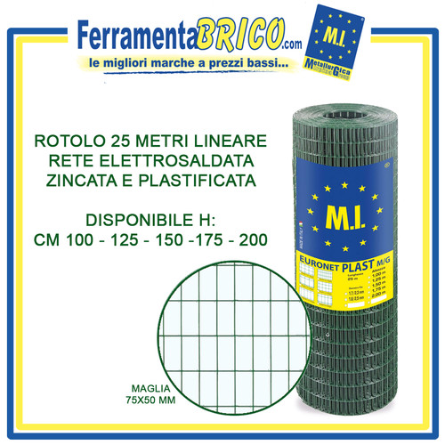 Rete metallica zincata e - zincata,