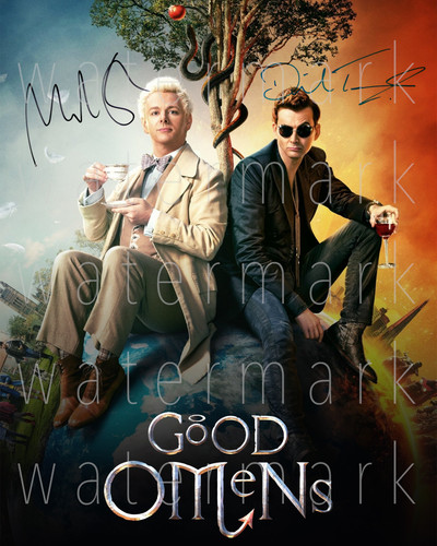 Good omens firmato tennant - good,
