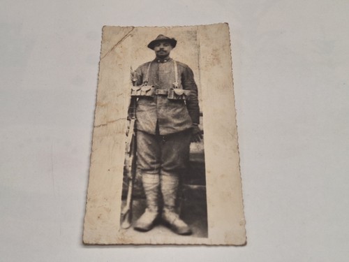 Foto epoca ww1 soldato - soldato, alpino