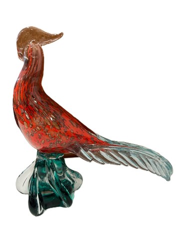 Scultura uccello vetro - scultura,