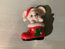 Topo vintage in ceramica con