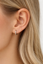 Orecchini Cerchi Argento 925 2