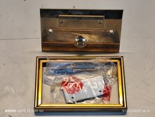 Pulanterie Toscane MAL508-OL, Pulsantiera Rettangolare In Ottone