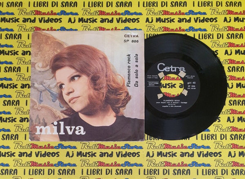 Milva flamenco rock - 7"milva, da