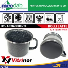 Pentolino Bollilatte Gas Elettrico Ed Induzione Ø 12 Cm Vitrinor K2 Pote