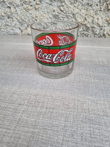 Bicchiere coca cola stile - bicchiere,