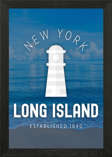 Long island new york poster - long,