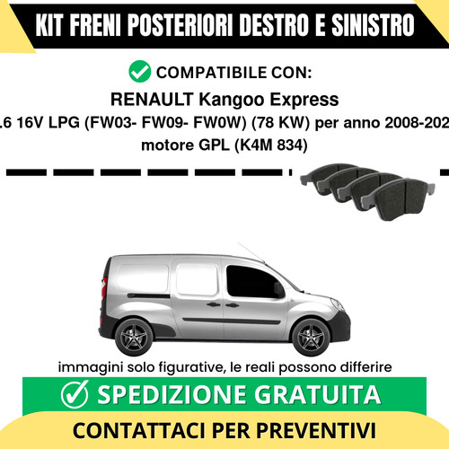 Pastiglie freno posteriori - freno,