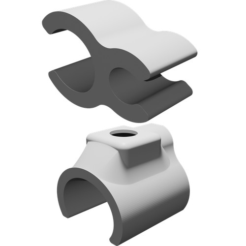 Clip cavo alloggiamento - clip,