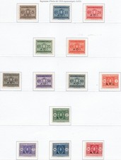 COLONIE E POSSEDIMENTI - Africa Orientale Italiana (1939-40), TX#1/13.