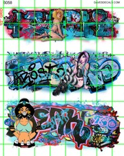 6058 DECALCOMANIE DAVE'S