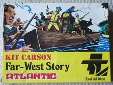 Kit Atlantic Toy Soldiers Scala in scatola 1/32 carson 1208 cowboy indiani