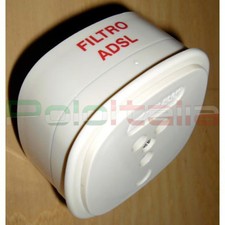 Filtro ADSL Tripolare RJ11 TELECOM adattatore modem TIM internet pc telefono fax