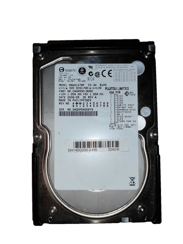 Hard disk scsi - hard, lvd