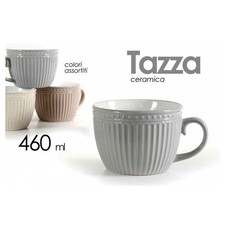TAZZA TAZZONE LATTE DECORO