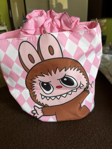 Borsa rosa stampa mostro - borsa,