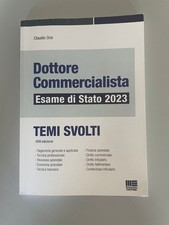 "Dottore commercialista esame di stato 2023-Temi svolti" Claudio Orsi XVIII Ed.