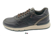 Scarpe uomo Nero Giardini I500870U sneakers sportive casual pelle Marrone nuove