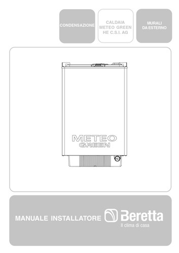 Manuale istruzioni
