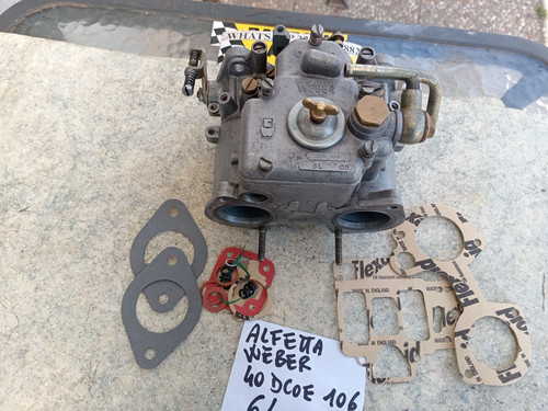Alfetta carburatore weber 40 - alfetta,