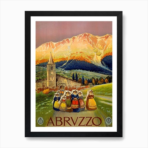 Abruzzo italia poster - abruzzo,