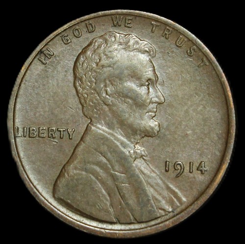 1914 lincoln cent - 1c,