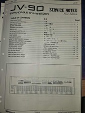 Roland service notes 90 - roland,