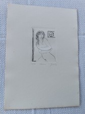 NICOLA SENE INCISIONE  "SEGNO