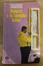 MAIGRET e la famiglia felice - Georges Simenon - Oscar Mondadori 1969