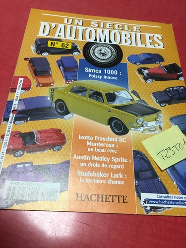 Fascicolo simca 1000 - simca,