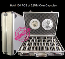 1 Pz Custodia Portamonete Telaio Alluminio 100x52 mm Portamonete con Serratura