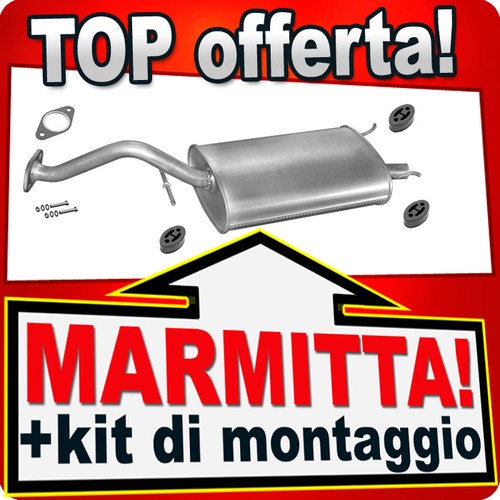 Silenziatore posteriore per - silenziatore,