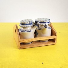 set olio sale pepe in ceramica