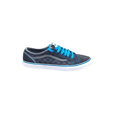 Scarpe Vans da donna lavabili in scamosciato tg 39 grigio scuro e laci blu