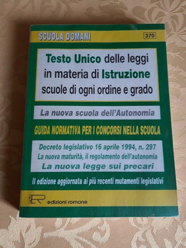 Testo unico delle leggi - , in