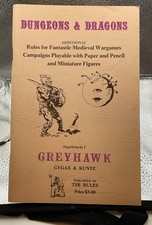 1977 - D&D Greyhawk, quarta
