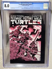 Teenage Mutant Ninja Turtles #1 (1985) CGC 8.0 3° stampa - 1° TMNT Mirage Key