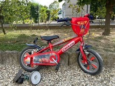 Bicicletta Bimbo Cars Rossa.