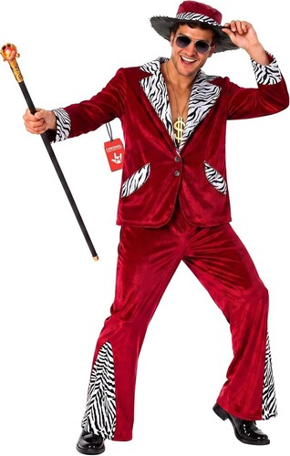Costume uomo pappone rosso